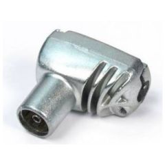 "PRO EasyF" "IEC" Ø 9.5mm Connector Female Elbowed Class A+ Shielded