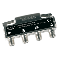 Derivador con conector F de 2 salidas (27 dB) 