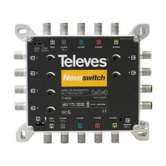 Nevoswitch Nevoswitch Multimat Multiswitch SAT Amplification 6 floorsx5x5 Inputs 