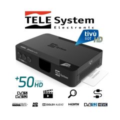 TIVÙSAT TeleSystem TS9018 Satellite Receiver