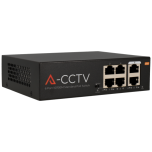 6P 65W Switch: 4 POE Ports and 2 Uplink Ports 250m