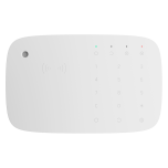 Ajax Wireless Keypad with RFID Reader and Grade 2 White Siren