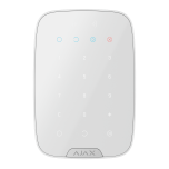 Ajax Wireless Standalone Keyboard with Grade 2 RFID Reader White