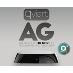 Receptor IPTV Qviart AG Negro Android 7.0 4K