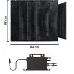 Kit Solar para Balcón con 2 Placas Flexibles 400W de Engel