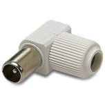 Conector CEI macho color  blanco