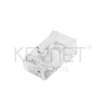 Conector RJ45 Macho para Cable UTP CAT6 Montaje con FE-795 de Keynet