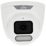 Uniview Turret IP 4Mpx Fixed 2.8mm White Light 30m ColorHunter IP Camera