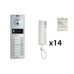 Kit duox connect para 14 viviendas con telefonillos