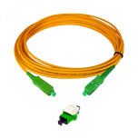 F.O. Socket Kit with Keystone, Adapter and 10m SC/APC Hose