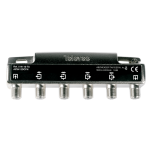 Derivador con conector F de 4 salidas (12 dB)