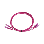 Multimode Fiber Optic Patch Cord 3mm Duplex SC/PC LSFH 2m