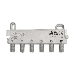 Derivador 4 Salidas Terminal CATV Conector F 12dB de Televes