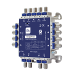 Star/Cascade End Multiswitch 5Ex12S Sat/Terr 17dB QuiCoax F by EK