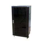 ARMARIO RACK 22U 60X60 CON PUERTA DE CRISTAL Y PUERTA TRASERA METALICA