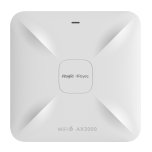 WiFi6 Access Point 3000Mbps Indoor 1x2.5Gigabit 5GHz PoE+ by Reyee