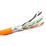 Cable FTP CAT5 Interior Naranja CU CPR ECA Bobina (305m) de Tecatel