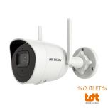 OUTLET: Cámara IP Bullet WiFi 2Mpx Fija 2.8mm IR 30m de Hikvision