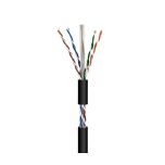 Cable UTP CAT6 Exterior Negro CCA CPR FCA en Bobina de 1000m de Nimo