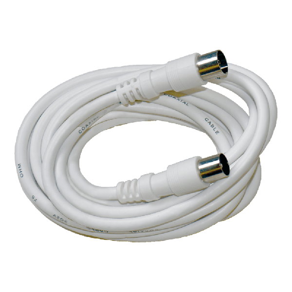 Cable antena blanco 1,5 m IEC Macho/F Dintel - diesl.com parabolicas
