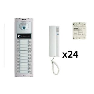 Kit Duox Connect para 24  Viviendas con Teléfonos de Fermax