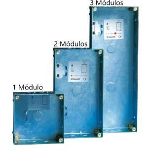 Comelit 3160/1 VANDALCOM Plate Flush Box