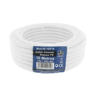 Rollo Cable Coaxial TV 10 metros