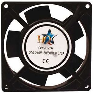 Ventilador 92x92x25mm alimentación 220/240Va IC-CY 202/A