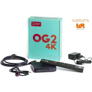 OUTLET: Satellite Receiver IPTV Qviart Multimedia OG 4K