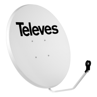 Satellite dish offset 130cm Televes 757401