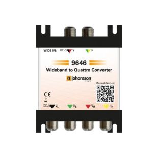 Conversor LNB Wideband a LNB Quattro de Johansson