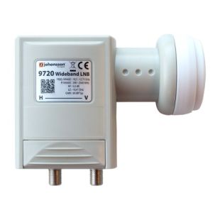 LNB Wideband con Salida Vertical/Horizontal (290-2340MHz) de Johansson