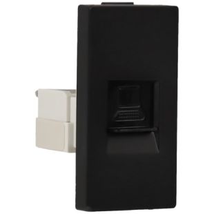 Connector Panel for Category 6 Black by A-SMARTHOME