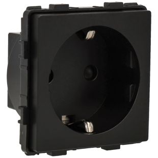 Enchufe de Pared Negro de A-SMARTHOME