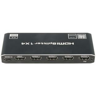 HDMI Splitter 1 Input 4 Outputs