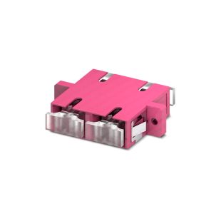 Fiber Optic Adapter SC/UPC Multimode Duplex  OM4