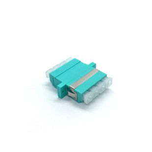 Adaptador Fibra Óptica LC/UPC Multimodo Quadrúplex OM3