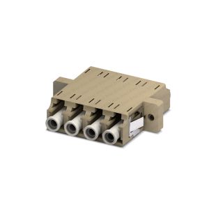 Adaptador Fibra Óptica LC/UPC Multimodo Quadrúplex OM1