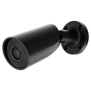 Ajax Bullet IP 5Mpx Fixed 4mm IR 35m MicroSD IA Black Color Black Bullet Camera