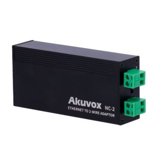 Conversor IP a 2 Hilos de AkuvoxAkuvox IP to 2-Wire Converter