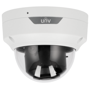 Uniview ColorHunter IP Dome Camera 4Mpx Fixed 2.8mm White Light 30m ColorHunter