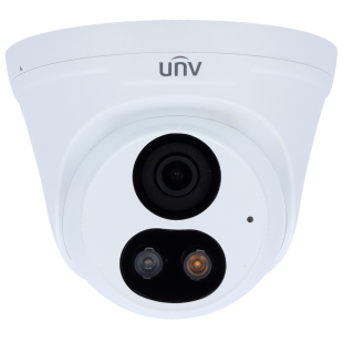 Cámara Turret IP 8Mpx Fija 2.8mm IR30m EasyStar de Uniview