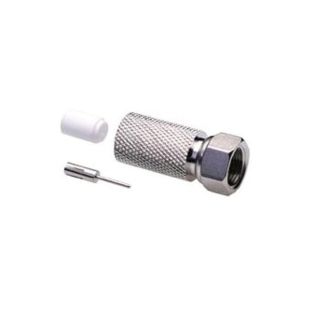 Conector F Macho 1/2" para Cable Coaxial de 12.7mm