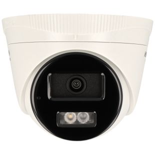 Cámara Turret IP 4Mpx Fija 2.8mm IR30M Filtro Hum/Veh 