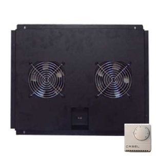 Ventilación con termostato para racks de 600mm frontal