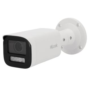 Cámara IP Bullet 4Mpx Varifocal 2,8-12mm IR 50m Micrófono Detección Movimiento MicroSD de Hilook