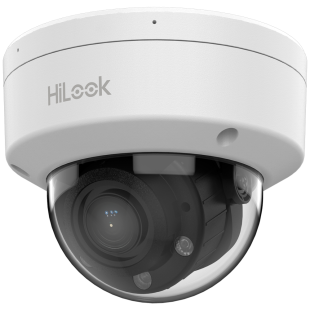 Hilook 4MP Dome IP Camera Varifocal 2.8-12mm IR 30m Microphone Motion Detection MicroSD