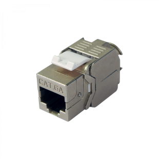 Conector RJ45 FTP Categoría 6A Hembra Tipo Grip Caja Plástica de Televes