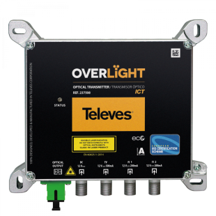 Transmisor Óptico Overlight Interior CWDM SC/APC 1510nm/9dB Televes