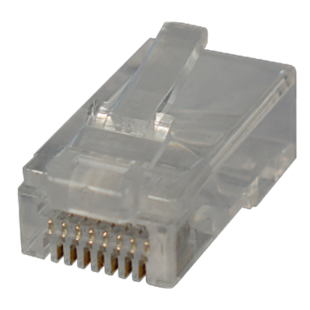 Conector RJ45 Macho Pasante Cat6 209906